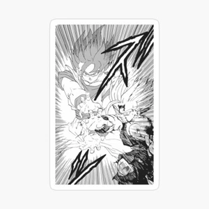 Dragon Ball Kamehameha Goku and Gohan Sticker Decal Vinyl For Car, Truck Size 5" - Picture 1 of 1