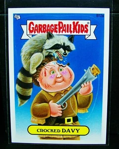 GARBAGE PAIL KIDS, 2013, Brand-New Series 2, Bonus Card #B12a Crocked DAVY, BNS2 - Picture 1 of 2