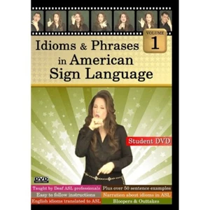 Idioms & Phrases in American Sign Language Volume 1 - Picture 1 of 1