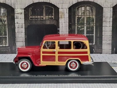 NEO SCALE MODELS 1/43 - JEEP WILLYS STATION WAGON 1954 - Immagine 1 di 4