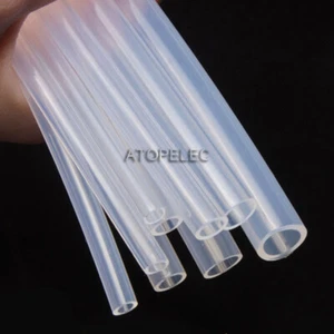 Tubo rígido resistente al calor 200°C ROHS blanco 600V 1M ID 1-10mm FEP F46 - Imagen 1 de 2