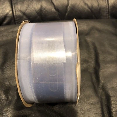 NEW 2-1/4 Inch Garbo Bluebird Ribbon #333.   1 Full Spools. USA made. - Image 1 of 3
