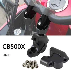 For Honda CB500X 2020-Motorcycle CB500 X Handlebar Riser Clamp Heightening Mount - Picture 1 of 6