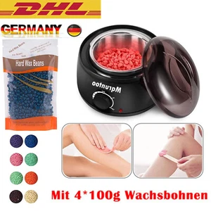 Wachswärmer Erhitzer Wachsgerät Wachsmaschine Wachs Bohnen Haarentfernung Wax - Bild 1 von 9