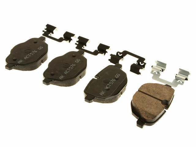 Conjunto de pastilhas de freio traseiras Akebono EURO Ultra-Premium compatível com BMW X4 2015-2020 49SPRK - Imagem 1 de 1