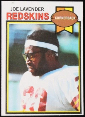 1979 Topps Joe Lavender #31 NFL Football Sports Trading Card Washington Redskins - Image 1 of 2