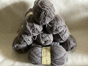 Lot of 11 skeins SIRDAR Country Style HIGHLANDS & ISLANDS Yarn 191 Blue Rust - Picture 1 of 3