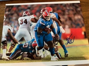 FOTO FIRMADA 8 X 10 DE DESMOND WATSON FLORIDA GATORS BUCCANEERS EN PERSONA GTP - Imagen 1 de 1