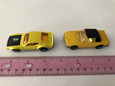 De colección Matchbox Lesney Superfast 1973 Mercedes 350 SL Nº Mustang 6 y 1972 Nº 44 Foto 1 de 4