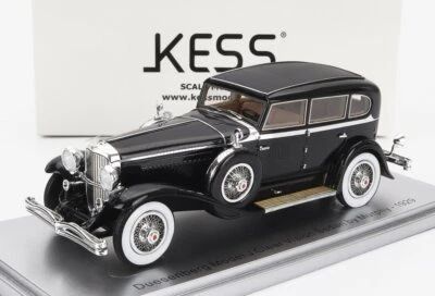 MODELLINO AUTO STATICO KESS DUESENBERG MODEL J SEDAN MURPHY 1929 NERO SCALA 1/43 - Immagine 1 di 4