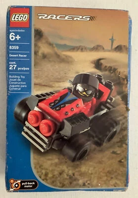 Rare 2003 Lego Racer Set 8359 Desert Racer Pull Back Motor Sealed - Image 1 of 4