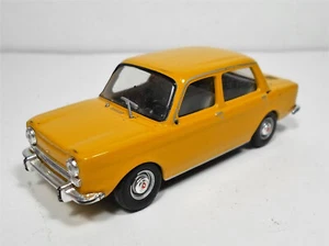 HACHETTE #28 1962 SIMCA 1000 1:43 4'' DIE-CAST TOY CAR UNFORGETTABLE CARS SERIES - Picture 1 of 12