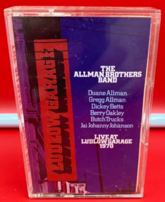 The Allman Brothers Band Live At Ludlow Garage 1970 Cassette Tape - Image 1 of 3