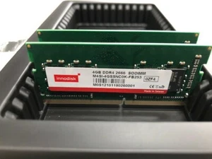 INNODISK Embedded Memory 4GB DDR4 SO-DIMM 2666MHz Non-ECC, 0..+85C, Non-REG - Picture 1 of 2