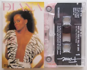 DIANA ROSS - WHY DO FOOLS FALL IN LOVE (FAME TCFA3186) 1990s UK CASSETTE REISSUE - Picture 1 of 3