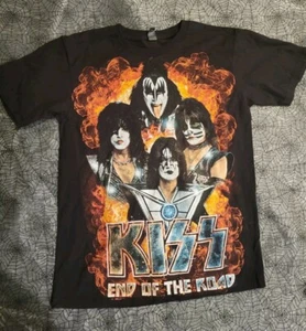 Kiss End Of The Road Final Tour Shirt Black 2019 Small Nashville TN 2sided Dates - Picture 1 of 7