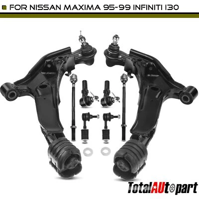 Конец анкерного стержня рычага управления и стабилизатора подвески для Nissan Maxima Infiniti I30 передний 8 шт. - Изображение 1 из 4