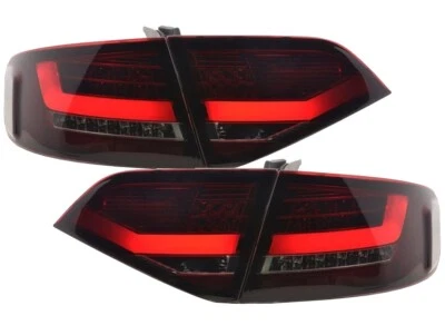 Led Heckleuchten für Audi A4 B8 08-11 Limousine Rückleuchten rot smoke RA14SLRS - Bild 1 von 4