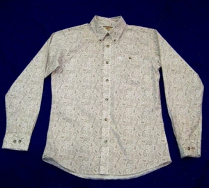Boys Wrangler LS Button Front Shirt - XL Reg - Paisley Print - Picture 1 of 10