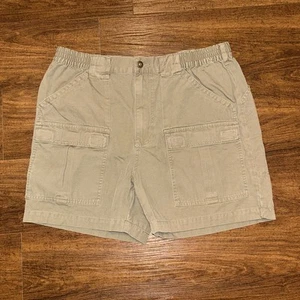 Cabelas Safari Cargo Shorts Canvas Brown Men’s Size 36 - Picture 1 of 12