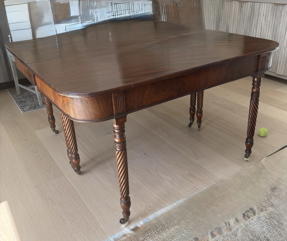 Dining Table, Antique, English, Ca 1790 - Image 1 of 1