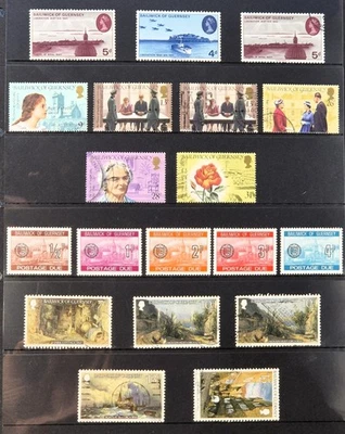 BAILIWICK OF GUERNSEY - Great Britain - Mix Stamp Sets - Mint/Used / Postage Due - Image 1 of 4