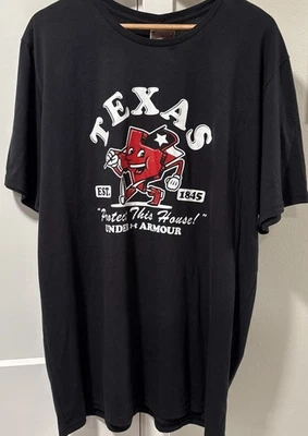 Футболка Under Armour TEXAS «Защити этот дом» черная красная Raiders Tech мужская XXL - Изображение 1 из 4