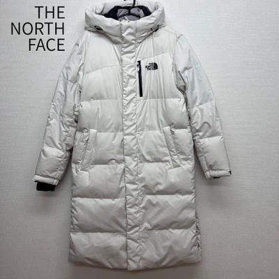 (Good Condition)The North Face Men's XL Long Down Jacket, White - Image 1 of 4