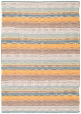 Alfombra Kilim tradicional tejida a mano vintage alfombra de lana oriental de 5'3" x 7'10" Foto 1 de 4