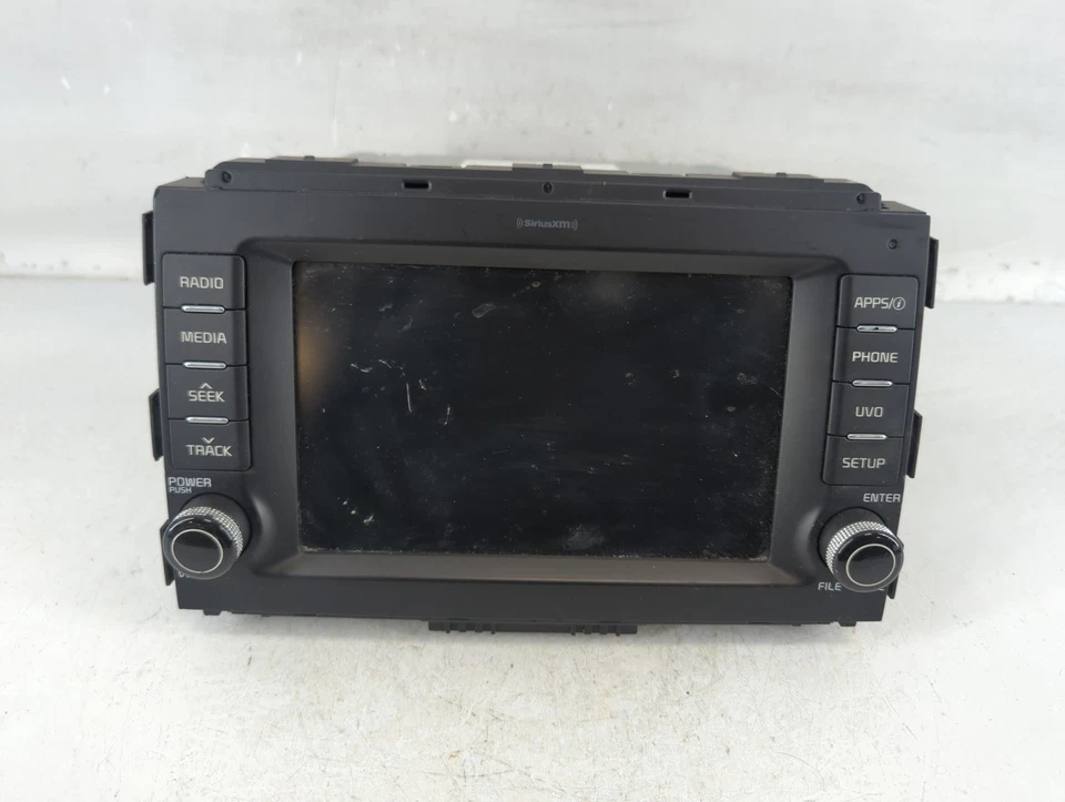 2017-2018 Kia Sedona Am Fm Cd Player Radio Receiver UJF0U - Image 1 of 4