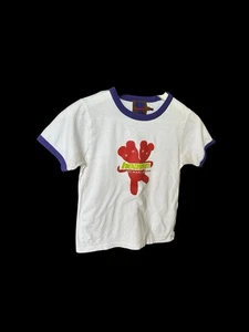 Heaven by Marc Jacobs Logo Ringer Baby Tee T-Shirt Gr. XS Distressed - Bild 1 von 9