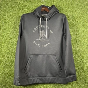 Under Armour Hoodie Mens Medium Wounded Warrior Project Pullover Gray Storm - Picture 1 of 8