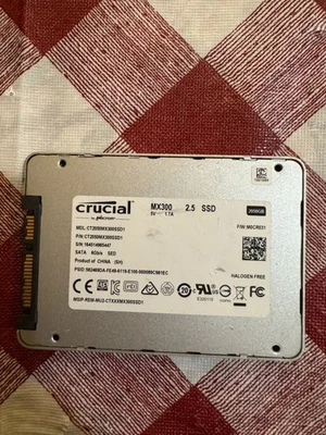 Crucial Mx300 2 TB SATA 2.5 Inch Internal Solid State Drive - CT2050MX300SSD1 - Image 1 of 2