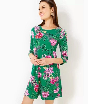 全新带标签 Lilly Pulitzer CHILLYLILLY Solia 连衣裙野生动物园,尺寸 S,零售价 198 美元 — 第 1/3 张图片