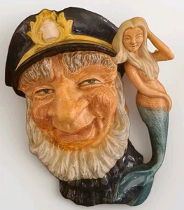Old Salt Royal Dalton D6551 Mermaid LARGE 7x7" Limited 1960 ExcCond. Gary Sharpe - Bild 1 von 3