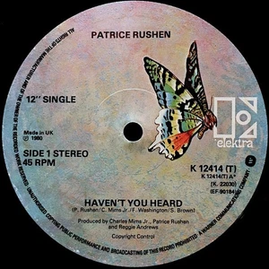 Patrice Rushen - Haven't You Heard (12") (Very Good Plus (VG+)) - 3882422665 - Bild 1 von 3