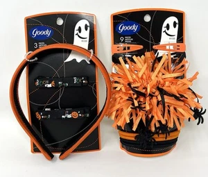 Goody Halloween Hair Accessories 2004 Y2K Barrettes Clips Headband Vintage NOS - Picture 1 of 4