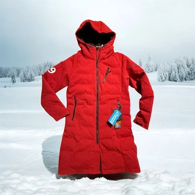 Women’s M SYNC Performance Pano Jacket Red Canadaigua Alpine Ski Team NWT - Image 1 of 4