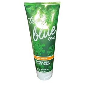 Crema para pies súper rica Bath & Body Works True BLUE Spa manteca de karité 8 oz*rara* - Imagen 1 de 7