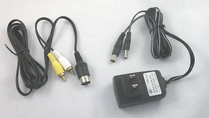 USA Genesis 1 Hookup Connection Kit AC Adapter Power Cord AV Cable MK-1601 - Picture 1 of 3
