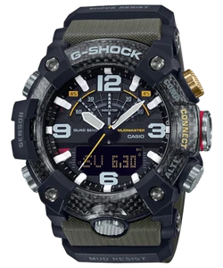 CASIO G-SHOCK GG-B100-1A3 MUDMASTER x CARBON QUAD SENSOR WATCH ARMY GREENxBLACK - Picture 1 of 9