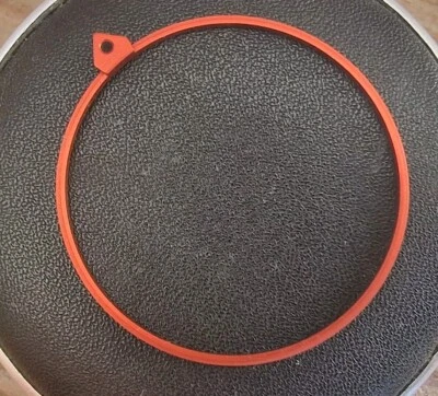 NOS Original Enicar Red Pointer Ring - House Style - Inner Size 31mm - Image 1 of 4