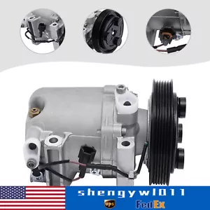 For 2000-2006 Nissan Sentra 1.8L 2.0L A/C AC Compressor W/ Cluth CO 10609JC New - Picture 1 of 17