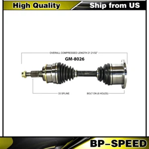 Front Left or Right CV Joint Axle Shaft Assembly For Chevy Silverado GMC Sierra - Picture 1 of 4