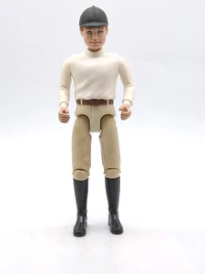 Vintage Loving Family Equestrian Horse Rider Jockey Dad Man 6" Figure - Picture 1 of 6