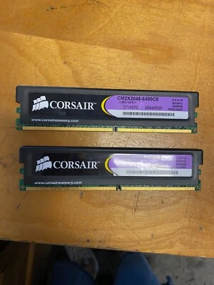 corsair xtreme 2gb ddr2-6400 800mhz cm2x2048-6400cs - Image 1 of 3