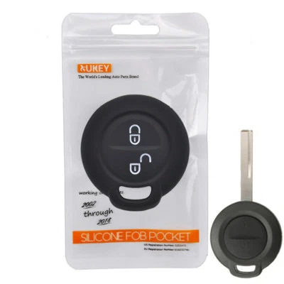 XUKEY Para Mitsubishi Colt Warrior Carisma Spacestar Carcasa Silicona Llave Cubierta Estuche Llavero