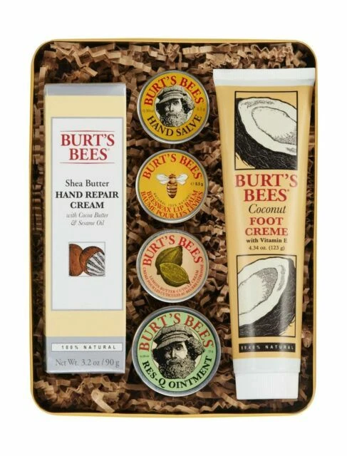 Burt's Bees Classics Gift Set 6 Products in Giftable Tin