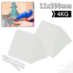 Heißkleber Set 4kg 200x Klebesticks 11mm x 200mm Heißklebestifte Klebepatronen - Bild 1 von 12