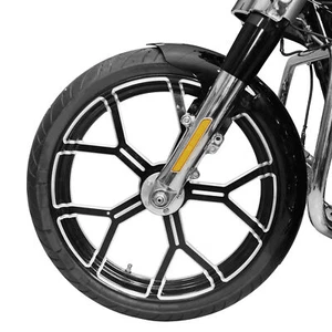 21 Inch Wrap Front Fender Fit For Harley Touring Street Road Glide Baggers 97-13 - Picture 1 of 19